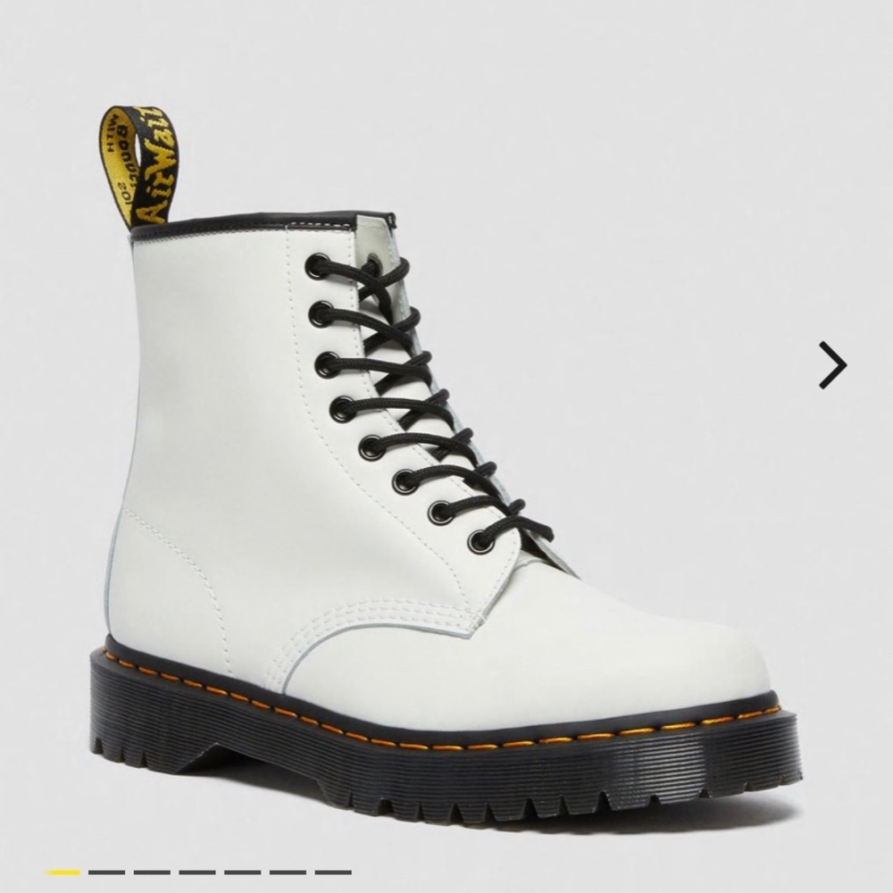 Doc Marten | 1460 BEX SMOOTH LEATHER PLATFORM BOOTS
